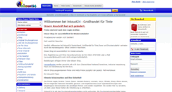 Desktop Screenshot of inkoust24.de