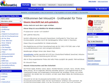 Tablet Screenshot of inkoust24.de